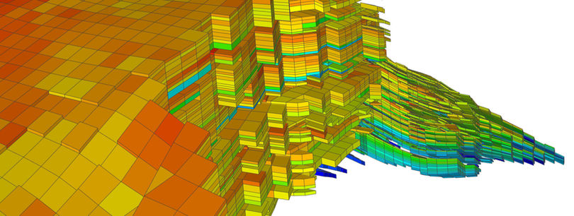 Dynamic reservoir simulation model for field development and reserves estimation